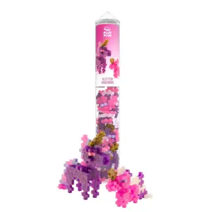 Plus Plus Tube Glitter Unicorn